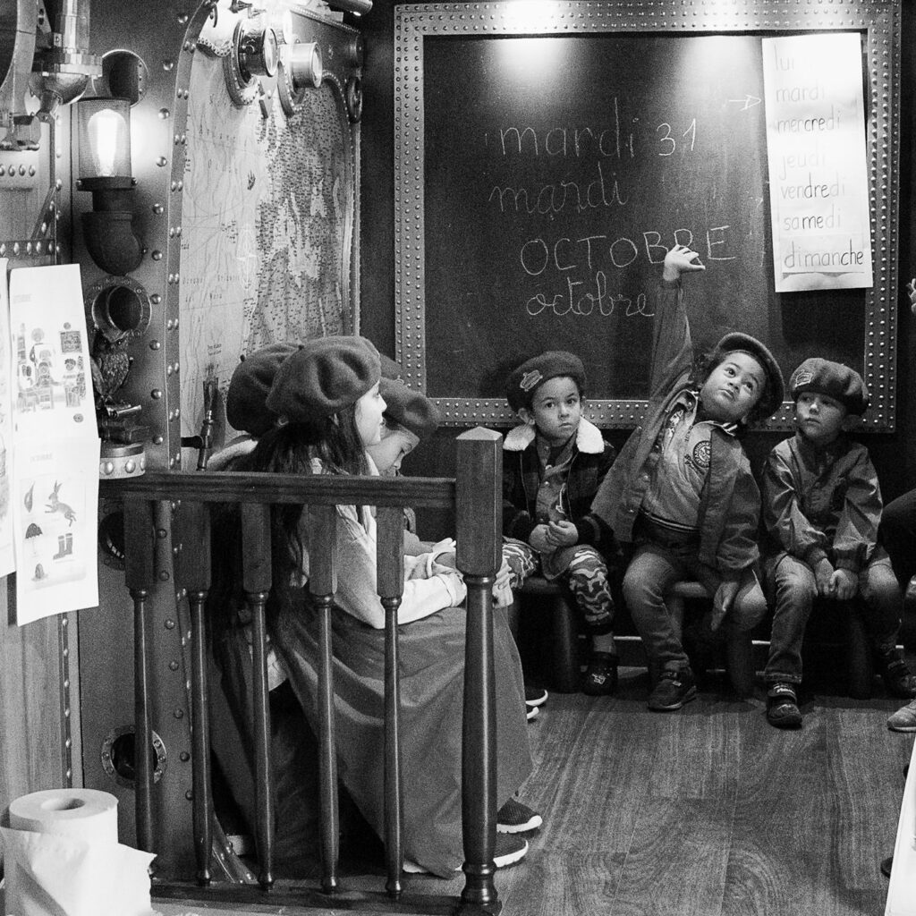 A l’école