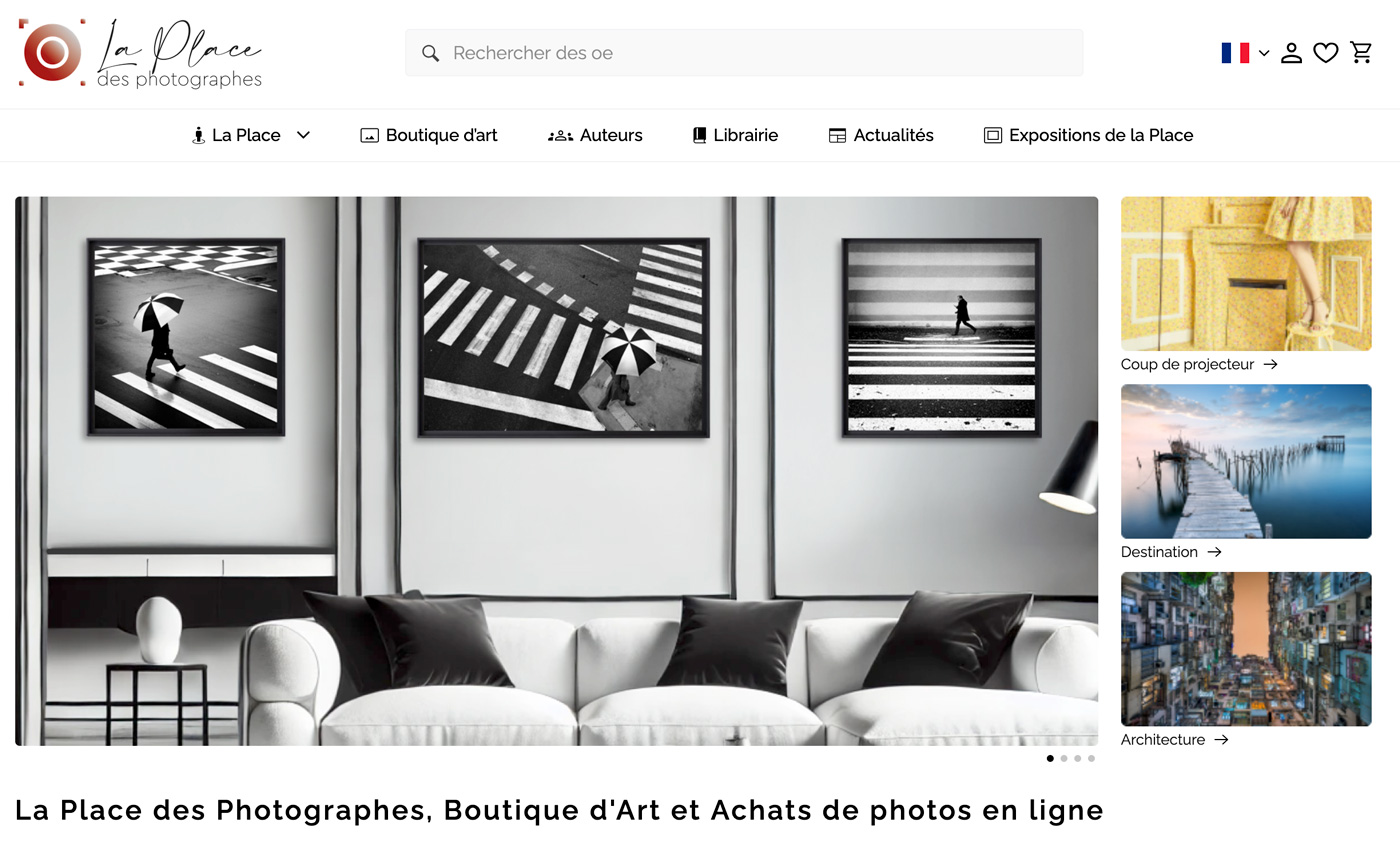 La Place des photographes dévoile sa nouvelle plateforme numérique
